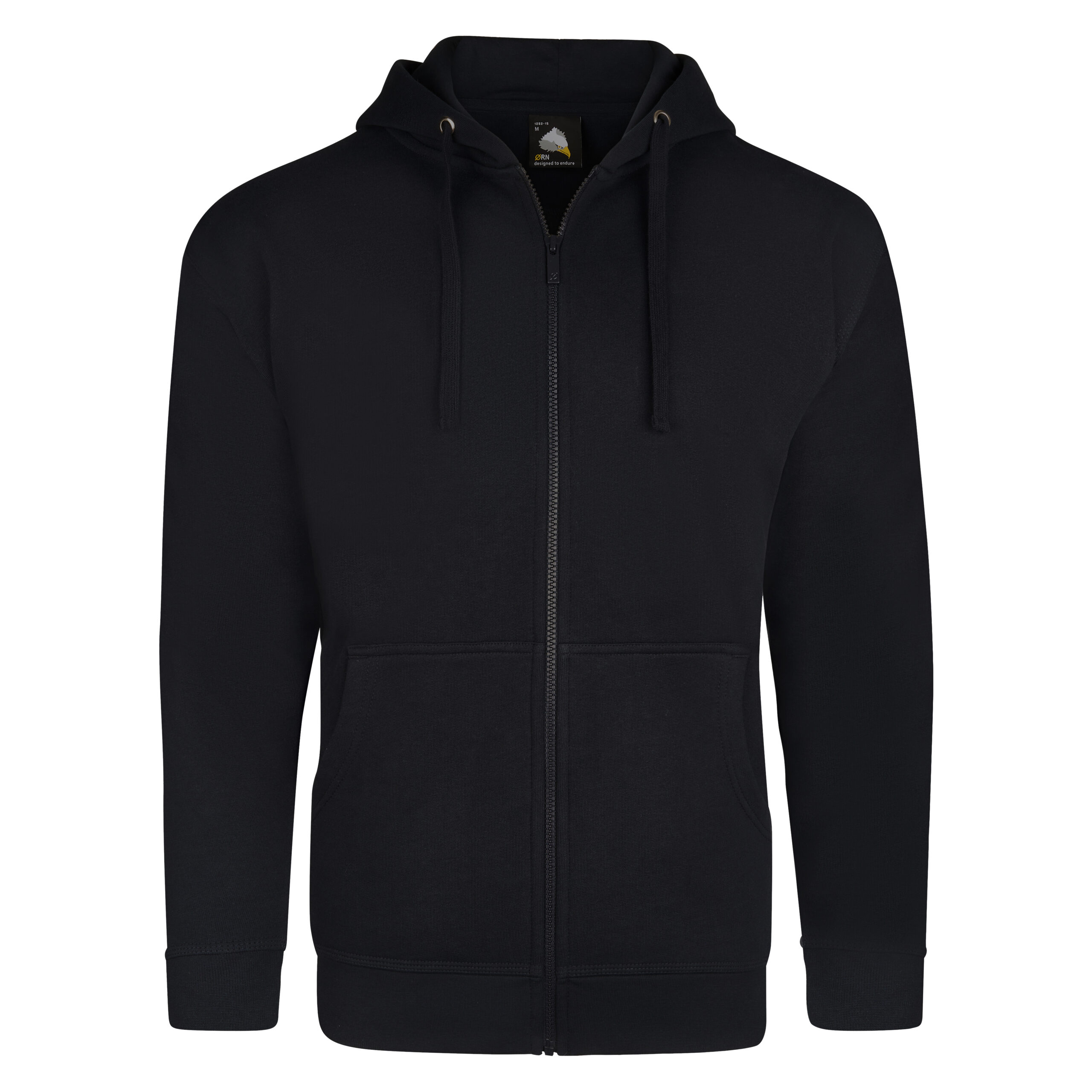Macaw zipped hoodie