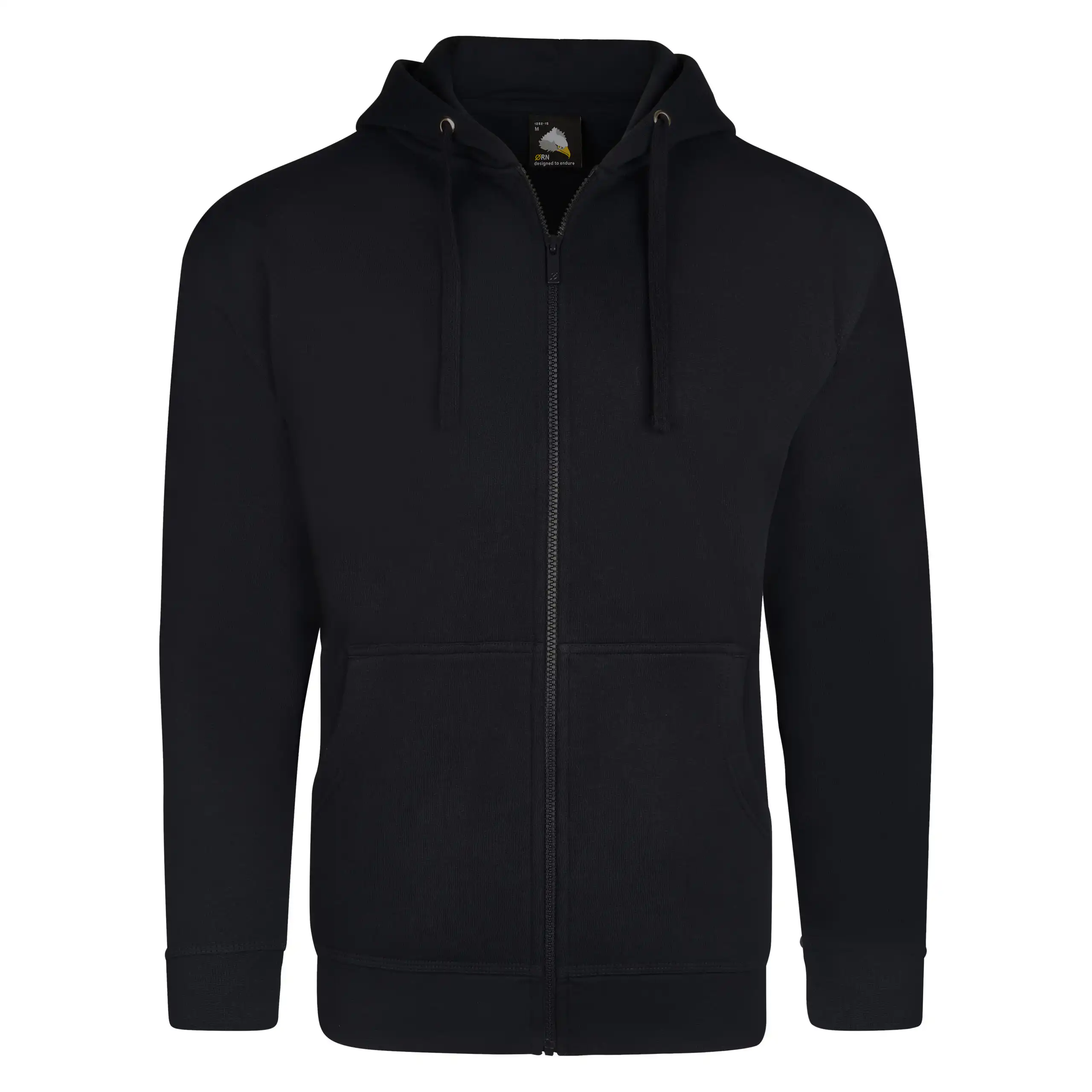 Macaw zipped hoodie