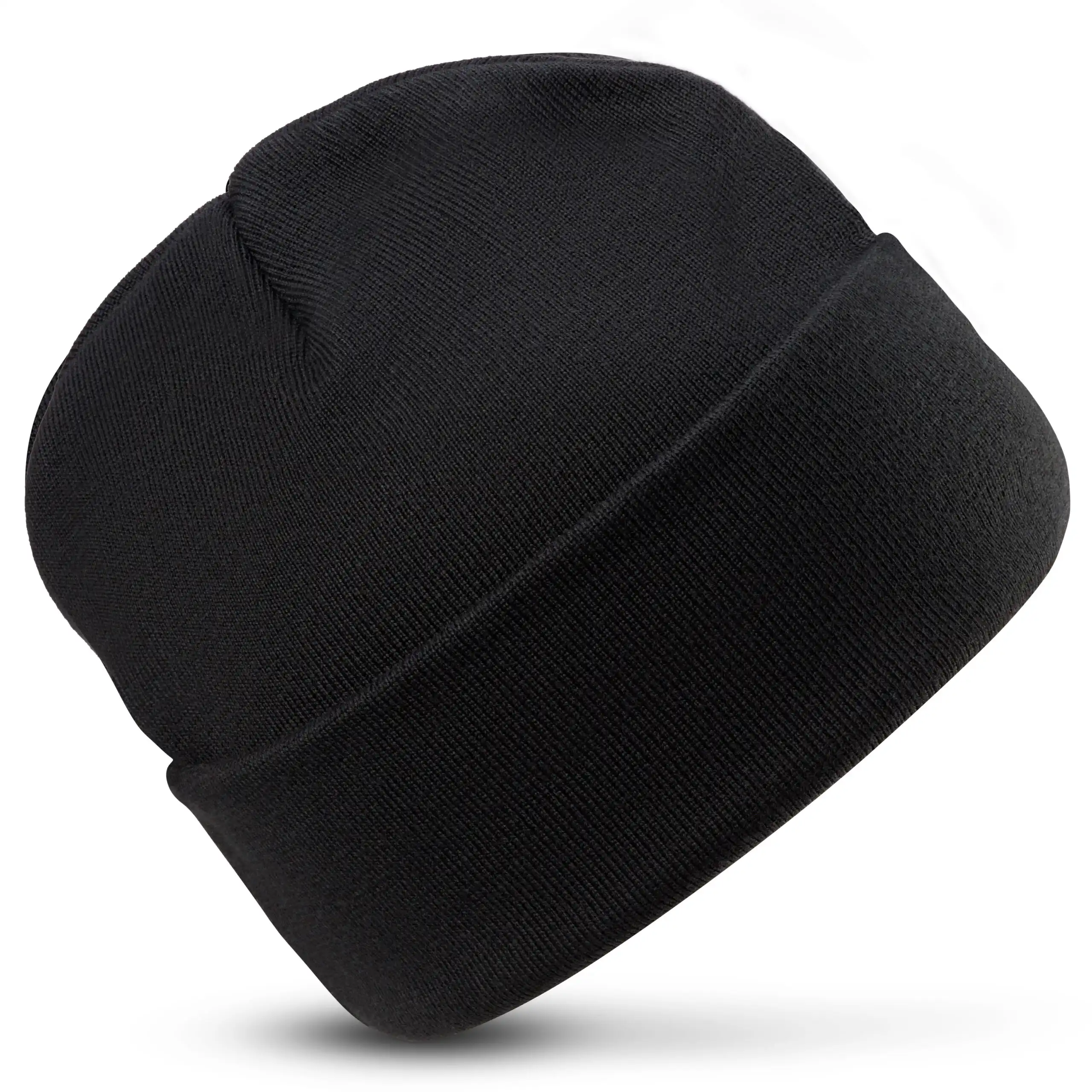 Beanie hat with lining