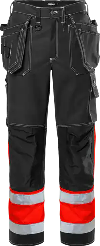 High vis craftsman trousers class 1 247 fas