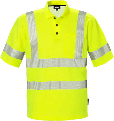 High vis polo shirt class 2 7406 gphv