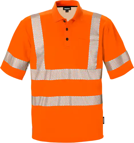 High vis polo shirt class 2 7406 GPHV