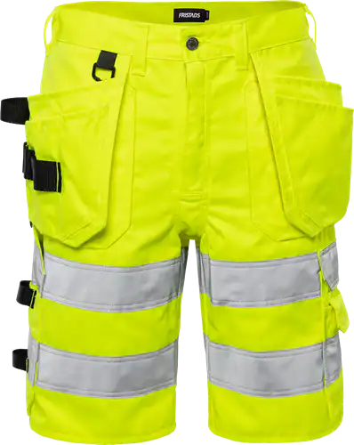 High vis craftsman shorts class 2 2028 plu