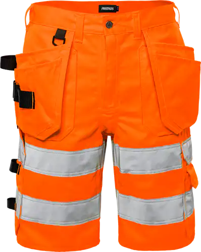High vis craftsman shorts class 2 2028 plu