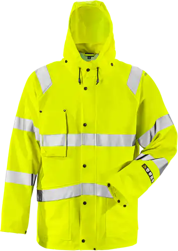 Flame high vis rain jacket class 3 4845 rshf