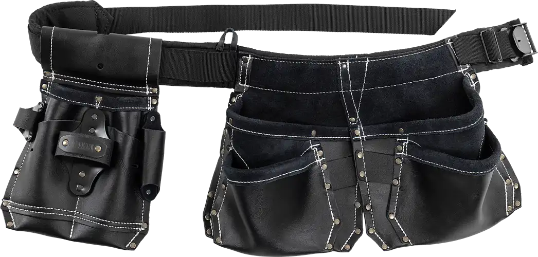 Snikki tool belt 9336l lthr, left handed