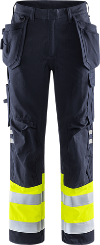 Flamestat high vis craftsman trousers class 1 2074 aths