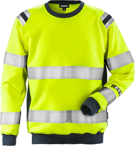 Flamestat high vis sweatshirt class 3 7076 SFLH