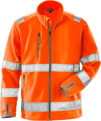 High vis fleece jacket class 3 4400 fe