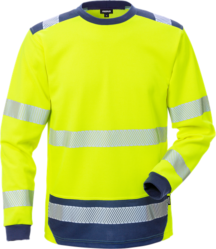 High vis long sleeve t-shirt class 3 7724 thv