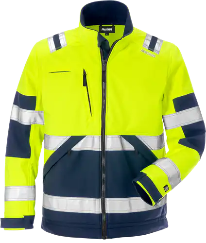 High vis softshell jacket class 2 4083 wyh