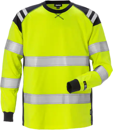 Flamestat high vis long sleeve t-shirt class 3 7077 tflh