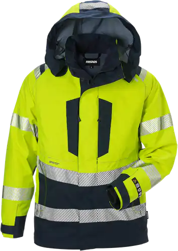 Flamestat high vis gore-tex pyrad® shell jacket class 3 4095 gxe