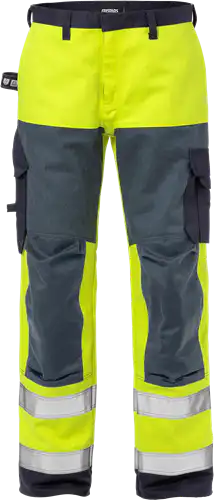 Flame high vis trousers class 2 2585 flam