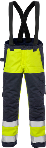 Flame high vis winter trousers class 2 2588 flam