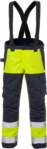Flame high vis winter trousers class 2 2588 flam