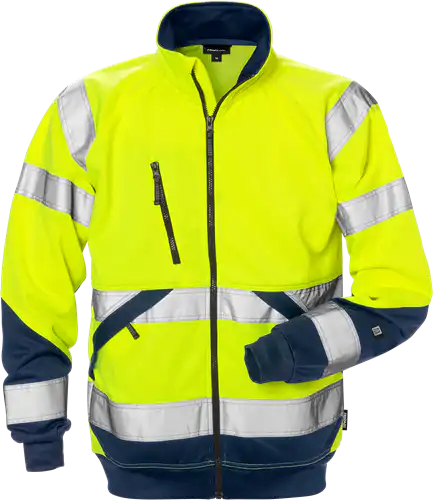High vis sweatshirt jacket class 3 7426 SHV