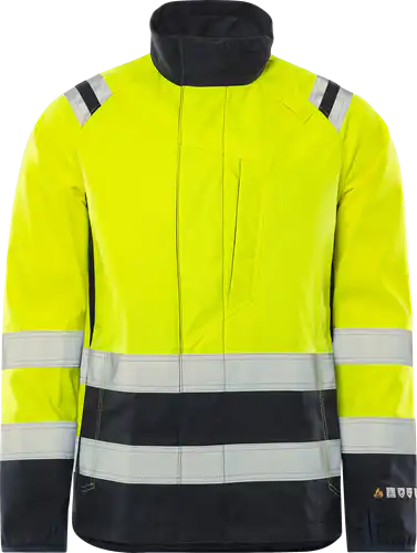 Flamestat high vis stretch softshell jacket class 3 4016 fss
