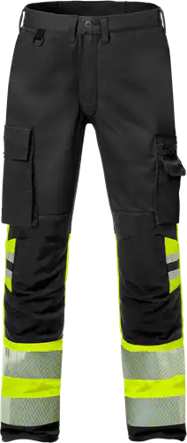 High vis stretch trousers class 1 2705 plu