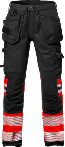 High vis craftsman stretch trousers class 1 2706 plu