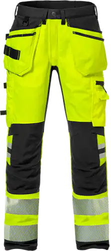 High vis craftsman stretch trousers class 2 2707 plu