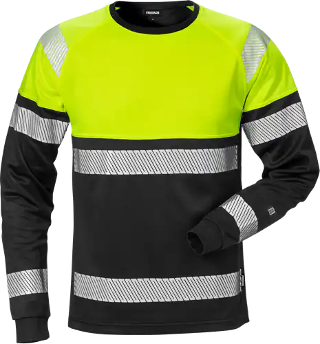 High vis long sleeve t-shirt class 1 7519 thv