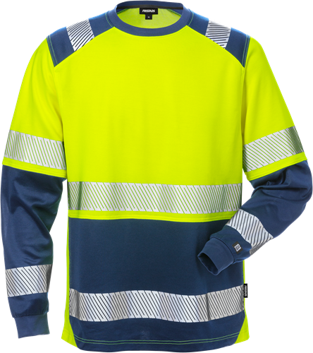 High vis long sleeve t-shirt class 2 7457 thv