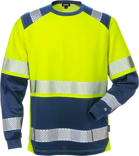 High vis long sleeve t-shirt class 2 7457 thv