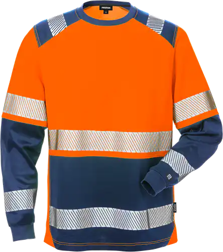High vis long sleeve t-shirt class 2 7457 thv
