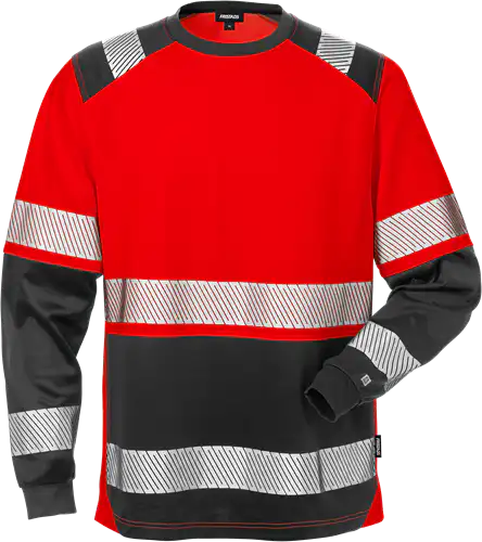 High vis long sleeve t-shirt class 2 7457 thv