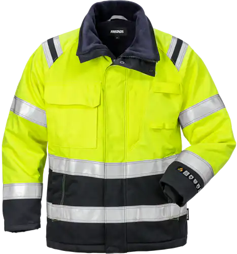 Flamestat high vis winter jacket woman class 3 4285 aths