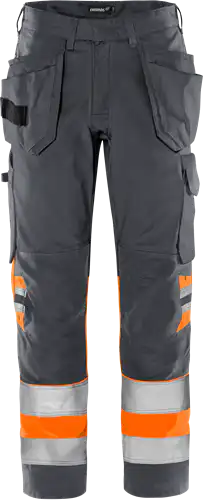 High vis Green craftsman trousers class 1 2640 GPLU