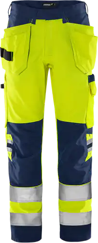 High vis green craftsman trousers class 2 2641 gplu
