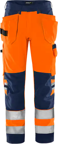 High vis green craftsman trousers class 2 2641 gplu
