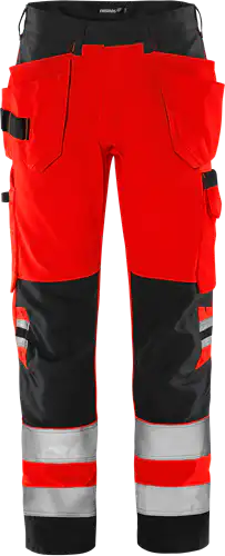 High vis green craftsman trousers class 2 2641 gplu