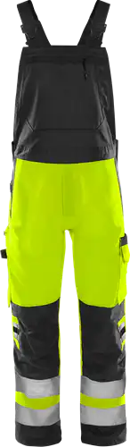 High vis green bib'n'brace class 2 1030 gplu
