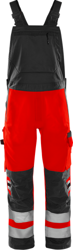 High vis green bib'n'brace class 2 1030 gplu