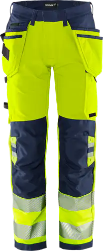 High vis Green craftsman stretch trousers class 2 2644 GSTP