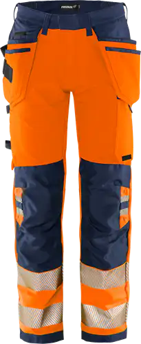 High vis green craftsman stretch trousers class 2 2644 gstp