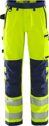High vis green stretch trousers class 2 2645 gstp