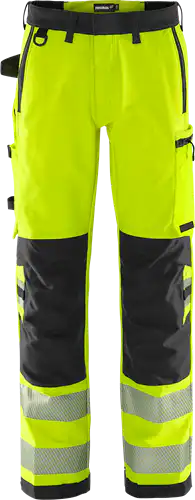 High vis green stretch trousers class 2 2645 gstp