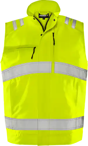 High vis green waistcoat class 2 5067 gplu