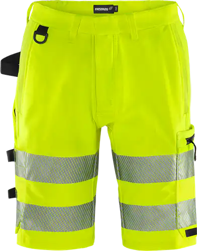 High vis green stretch shorts class 2 2648 gstp