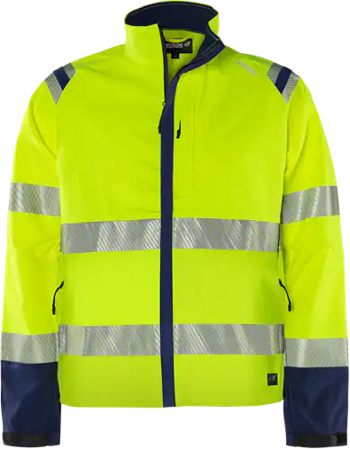High vis green stretch jacket class 3 4647 gstp