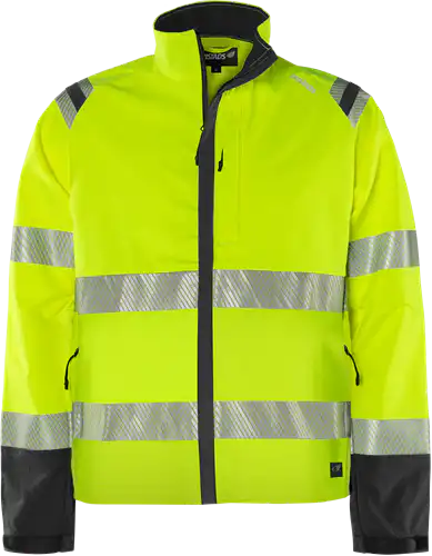 High vis green stretch jacket class 3 4647 gstp