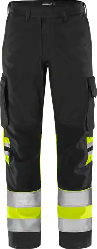 High vis green trousers class 1 2668 gplu