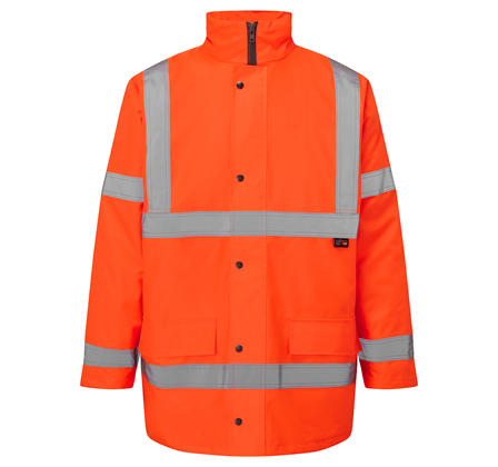 Hi vis motorway jacket