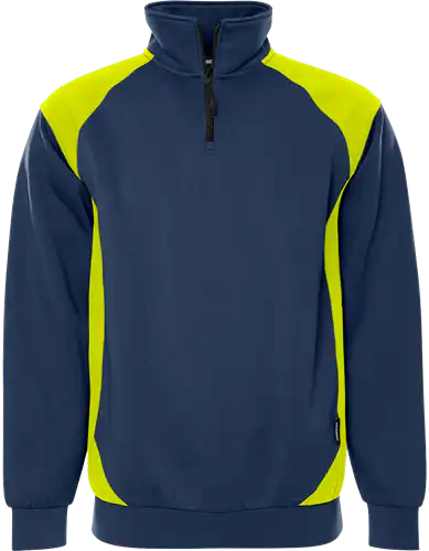 Half zip sweatshirt 7048 gsm