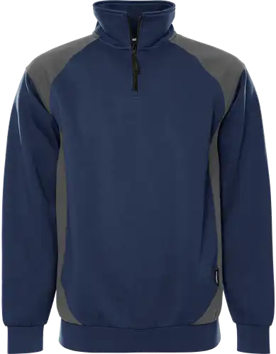 Half zip sweatshirt 7048 gsm