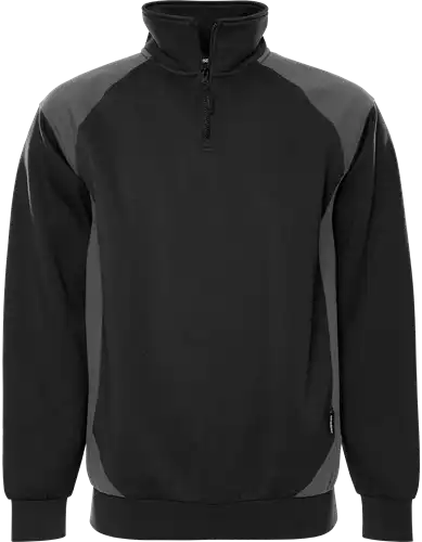 Half zip sweatshirt 7048 gsm